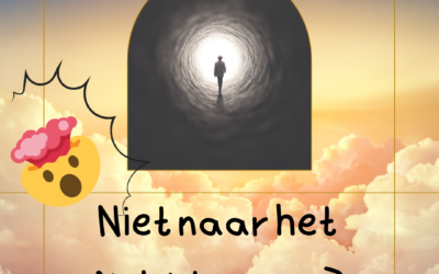 Niet naar het licht kunnen?